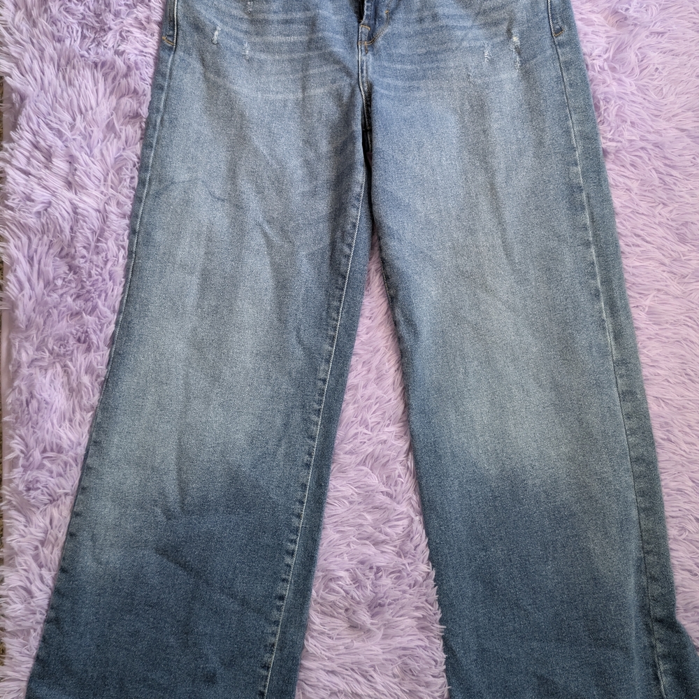 Kensie Vintage Luxe Wide Leg Jeans